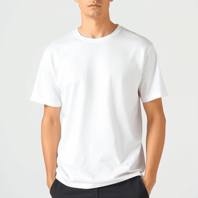 Minimalist t-shirt design clean